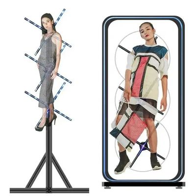 APP In arrivo 3D Hologram Fan per Parete 176° angolo di visione Interattivo Telefono Hologram