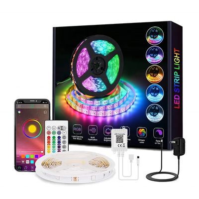12V LED Light Strip con 30/60/90/120/144 RGB WS2815 LED Flessibile e indirizzabile