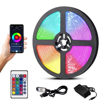 12V LED Light Strip con 30/60/90/120/144 RGB WS2815 LED Flessibile e indirizzabile