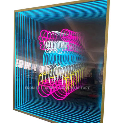3D Magic Multicolor Mille strati Abyssal Neon Mirror Infinity Sì Supporto Dimmer 1-