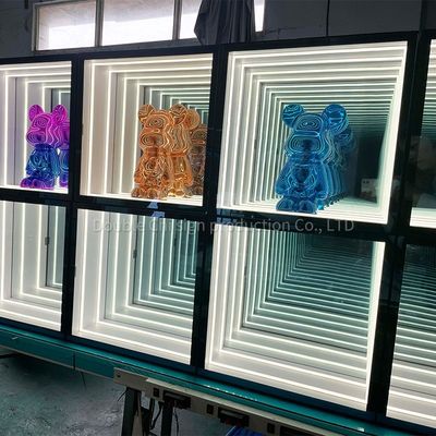 Tendenze della moda Esplosione Figure di giocattoli Gioielli Lego Abyss Infinity Mirror Display Cases