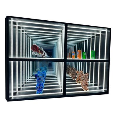 Cassa per il display di luci a specchio a LED per interni ed esterni con spessore personalizzato