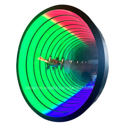 Segno di lettera di galleria a LED in vetro con effetto specchio infinito e tensione DC12V/AC110-220V