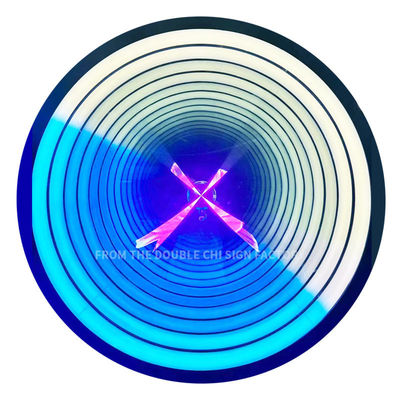 Segno di lettera di galleria a LED in vetro con effetto specchio infinito e tensione DC12V/AC110-220V