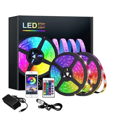 5050 RGB retroilluminazione 2M retroilluminazione 5V USB TV LED Strip per TV retroilluminazione Durata di vita 50000 ore
