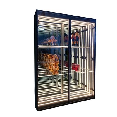 Cassa per schermo in vetro ad alta luminosità LED per visualizzare vino e birra