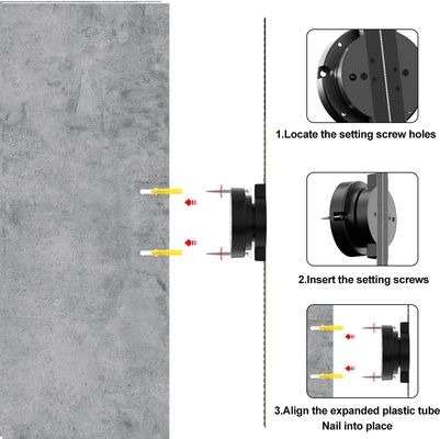 Ventilatore ologramma sincronizzato Ventilatore 3D mobile Ventilatore di allogramma schermo impermeabile Ventilatore 3D olografico a LED
