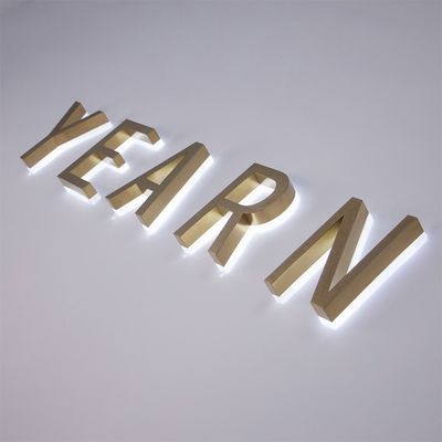 Installazione professionale Lettere di canale LED per segnaletica digitale domestica