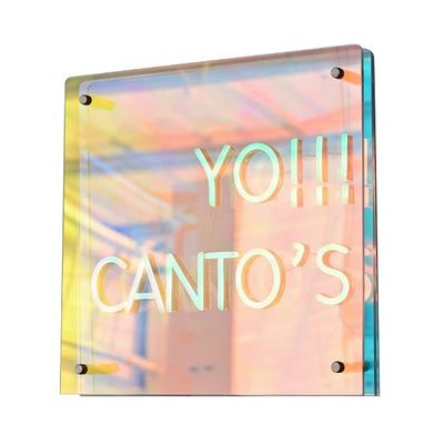 DC 12V/AV110V-220V Infinity Mirror Lettere LED Delicate Design per cartelli dei centri commerciali