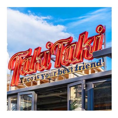Tabella pubblicitaria digitale del ristorante con luce LED ad alta luminosità e logo personalizzato
