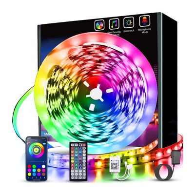 50000 ore di lavoro per tutta la vita Kit di luce a strisce RGB impermeabile con lampada 110lm Flux luminoso