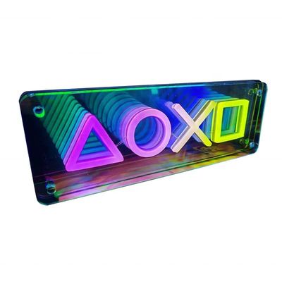 Lettere LED personalizzate Publicidad con specchio infinito e carattere mini luminoso