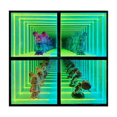 Modello Lego Mini Figure Infinity LED Sign Display Case con tensione DC12V/AC110-220V