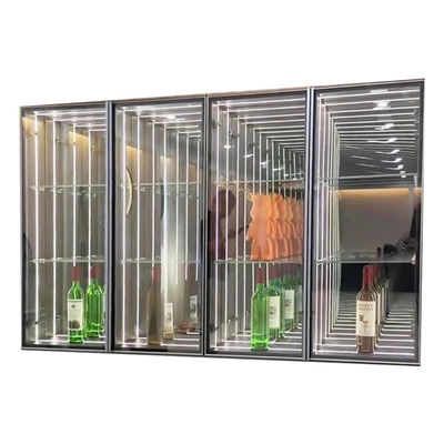 Modello Lego Mini Figure Infinity LED Sign Display Case con tensione DC12V/AC110-220V