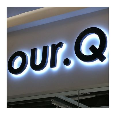 Display pubblicitario LED Light Box Sign con tensione di ingresso 12V e caratteri luminosi
