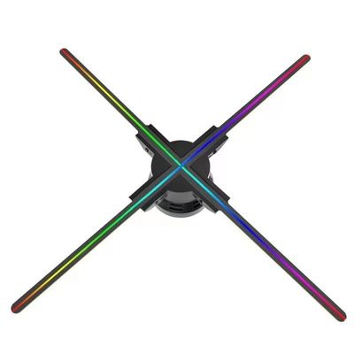 50cm 65cm 70cm 100cm LED Ventilatore 3D Holografico Pubblicità Ventilatore proiettore ologramma Display