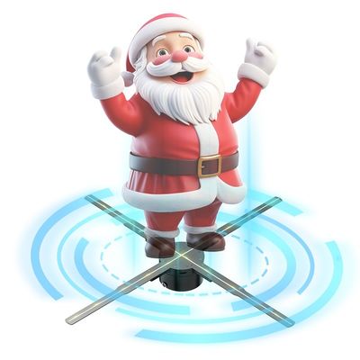 42cm-62cm Fann olografico sincronizzato Fann 3D mobile Fann pubblicitario 3D Proiettore olografico 3D Display olografico