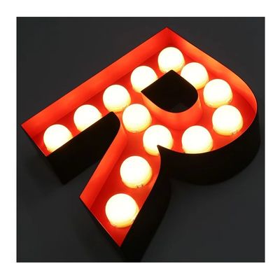 Segnaletica del centro commerciale Lettere retroilluminate a LED personalizzate con luce al neon e lettere in alluminio