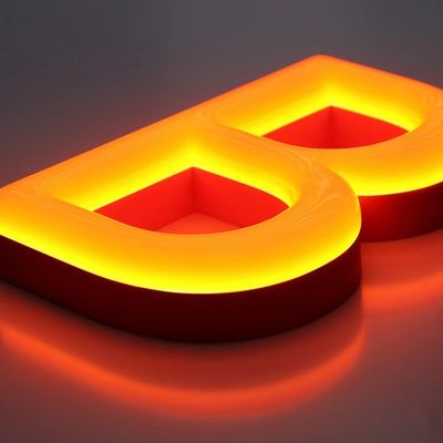 50000 ore di lavoro La vita letteratura canale LED personalizzato per cartelloni esterni negozio