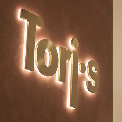 50000 ore di lavoro La vita letteratura canale LED personalizzato per cartelloni esterni negozio