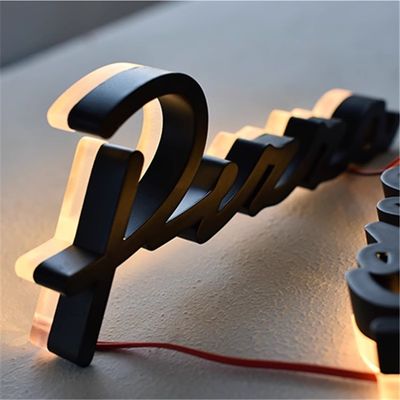 50000 ore di lavoro La vita letteratura canale LED personalizzato per cartelloni esterni negozio