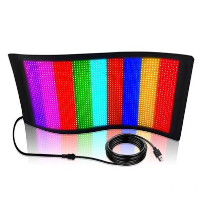 Interfaccia di ingresso USB di segnaletica digitale a LED per interni per negozi Hotel Bar Auto programmabile