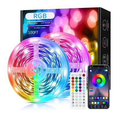 3M Aura BT Mesh Mobile Smart Phone APP Control Dimmabile Flessibile RGB SMD 5050 150 luci a LED con 40 tasti telecomando