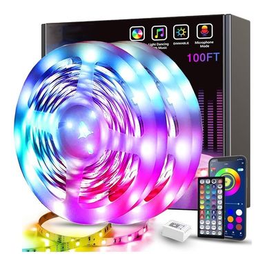 18/30/60 LED SMD5050 LED Kit di luci a strisce flessibili DC 12V/24V per decorazioni commerciali