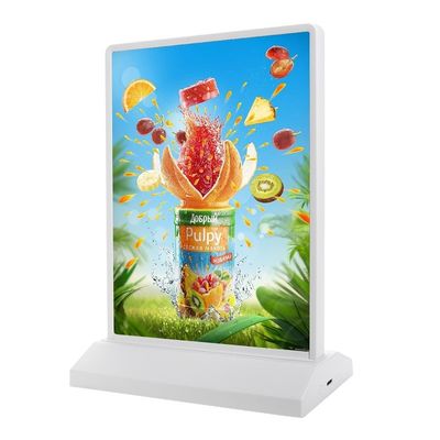 Casella di luce magnetica A5 a doppio lato con batteria ricaricabile e sorgente luminosa SMD4014