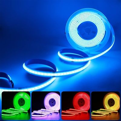 3- Alto CRI 90 LED colore DC24V LED senza punti Cob Strip 528Leds per illuminazione flessibile