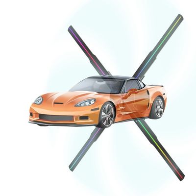 176° angolo di visione Hologramma Ventilatore 150 Cm Hologramma Pubblicità Giocatori Hologramma 3d 2022