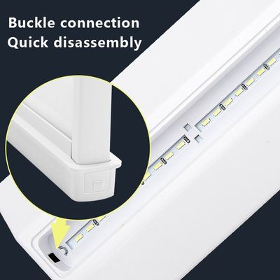 Casella di luce wireless ricaricabile da scrivania A5 a doppio lato con attacco di base magnetica