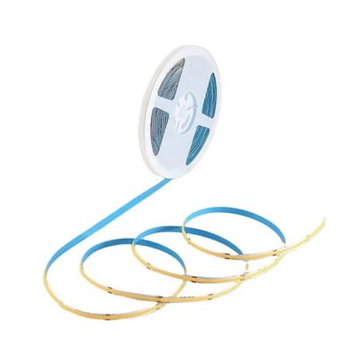 Controllo remoto Luce notturna 50000 ore durata di vita regolabile Bianco COB LED Strip Light 608 1008leds per interni auto