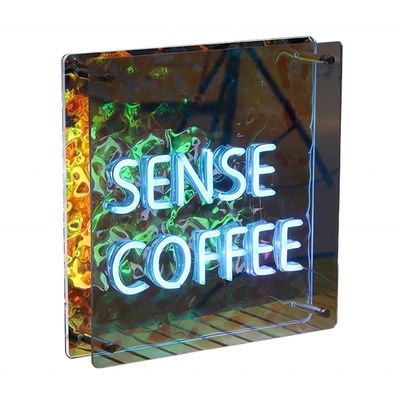 Lettere LED a specchio infinito portatili personalizzate con canale wireless