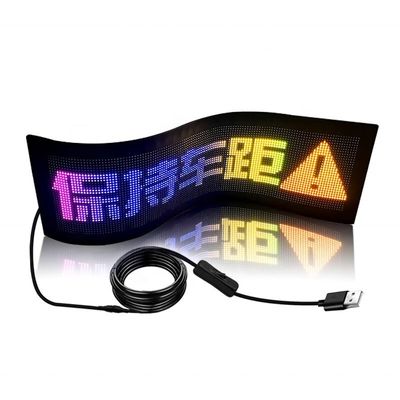 App bluetooth impermeabilizzante Supportato 5mm pixel pitch schermo LED flessibile per ascensore