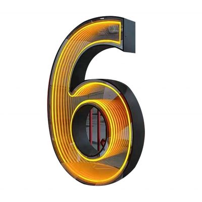 Segni a LED personalizzati DC 12V Spiegel LED 3D Tiefeffekt Infinity Mirror Segno e logo con wireless