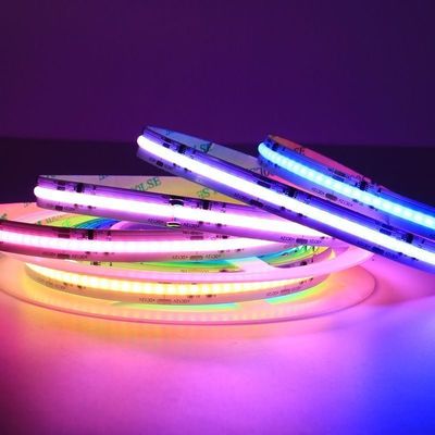 IP68 COB LED Strip Light 5M 16.4FT con design flessibile sottile 2-5 12V 24V può essere incollato