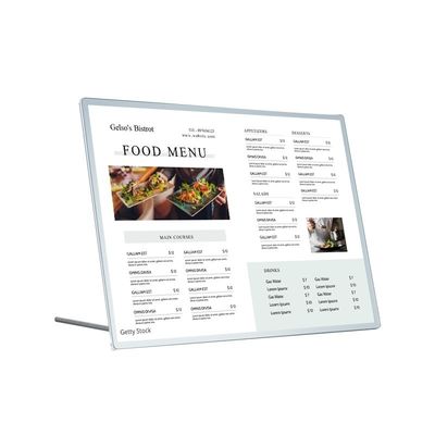 Casella di luce a LED a telaio in alluminio per display di menu e poster cinematografici