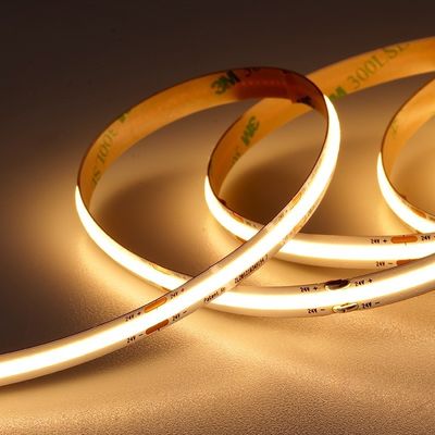 Kit di luci a striscia a LED COB taglibile 24v con durata di vita di 50000 ore e multi colori bianco
