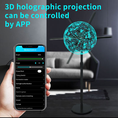 Display ologrammatico 3D con pubblicità esterna e tempo di risposta di 10 ms Ventilatori olografici