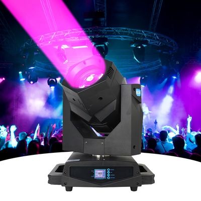LED Moving Head Light Gobo Projector Dmx 230w Luci a fascio a LED con anello a LED Rgb