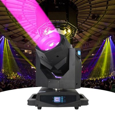 LED Moving Head Light Gobo Projector Dmx 230w Luci a fascio a LED con anello a LED Rgb