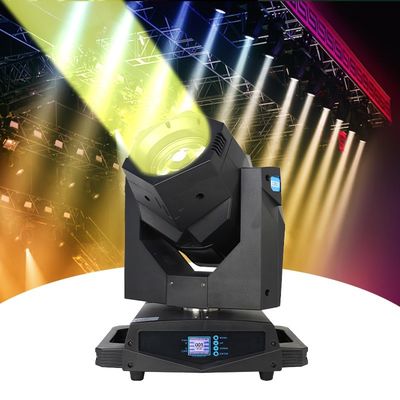LED Moving Head Light Gobo Projector Dmx 230w Luci a fascio a LED con anello a LED Rgb