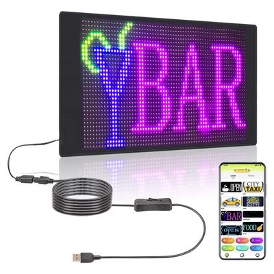 800-1100 cd/m2 Luminosità Pannello LED flessibile per schermo modulo matrice pubblicitario auto