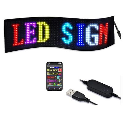 IP66 Display Shop a LED per auto per le esigenze del cliente 390x107/672x122/390x187/672x218mm