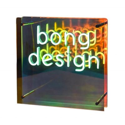 Acrilico Custom 3D LED Track Channel Letters Neon Mirror Infinity LED Sign Lighting