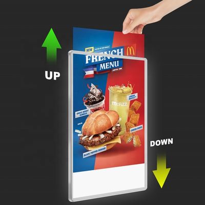 Display di menu ricaricabile A4 A5