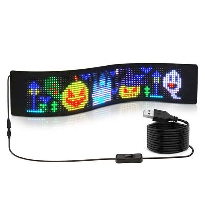 Wifi App Display Veicolo Taxi montato Auto Finestra posteriore Led Pubblicità Schermata