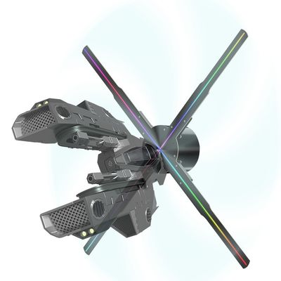 Tempo di risposta 10ms Proiettore di ologrammi a LED per ventilatori di ologrammi 3D interni Copertura protettiva