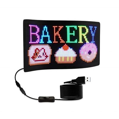 Display a LED con alto rapporto di contrasto